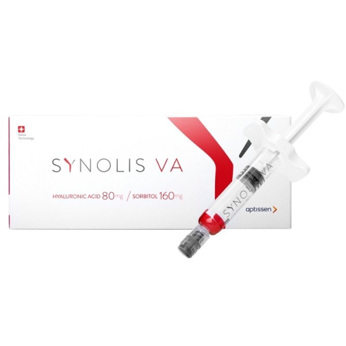 Synolis - V-A 80/160 Dispositivo per Osteoartrite Confezione 1 Siringa Preriempita da 4 Ml