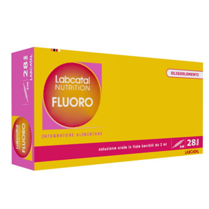 Labcatal Nutrition Fluoro Integratore Alimentare Oligoelemento in Fiale Orali Confezione da 28 Pezzi