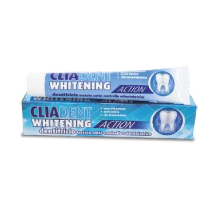 Budetta Farma Cliadent Protezione Dentale Dentifricio Whitening Sbiancante 75 ml