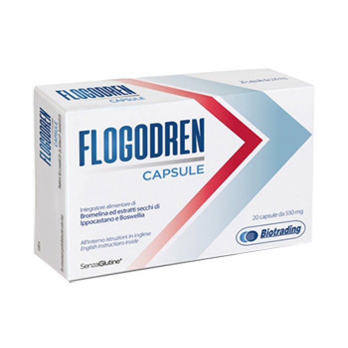 Biotrading  Unipersonale Flogodren 20 Capsule