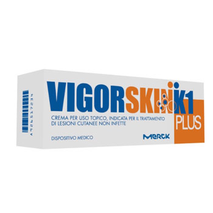 Merck Serono Vigorskin K1 Plus Crema per Lesioni Cutanee 100 ml
