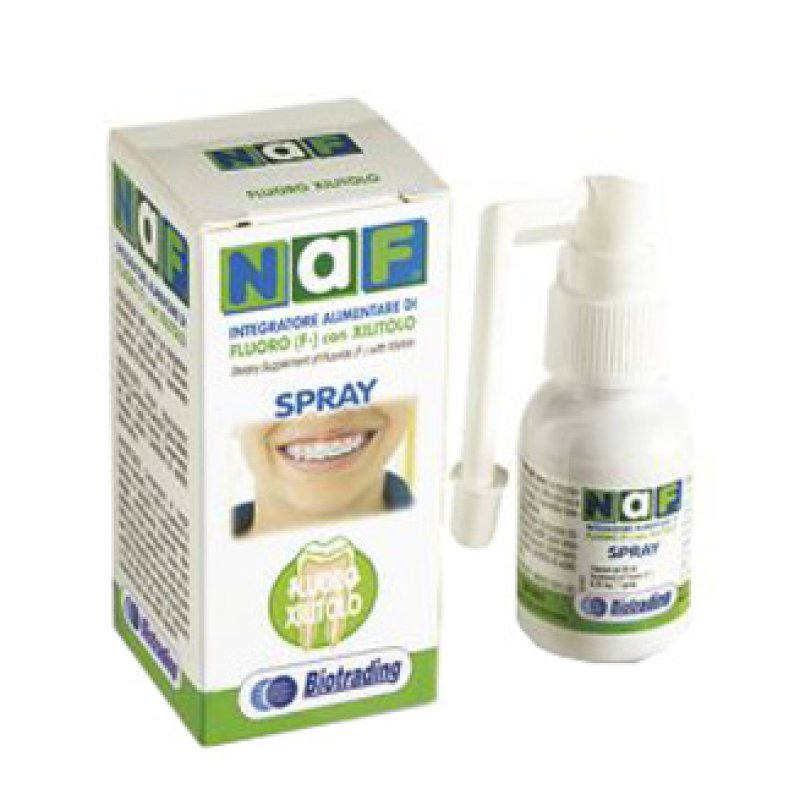 Biotrading Naf Spray Orale Integratore Alimentare 20 ml Biotrading Naf Spray Orale Integratore Alimentare 20 ml