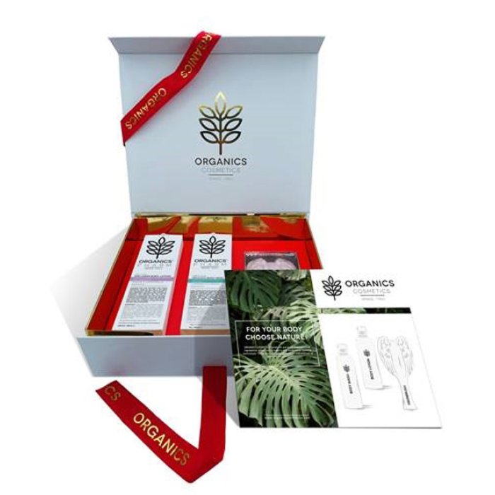 Organics Cosm Gift Box Wellness - cofanetto regalo prodotti cosmetici naturali
