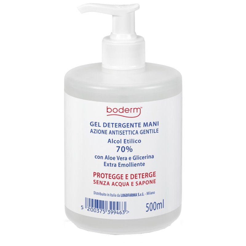 Boderm Hand Clean Gel 70 %  500  Ml