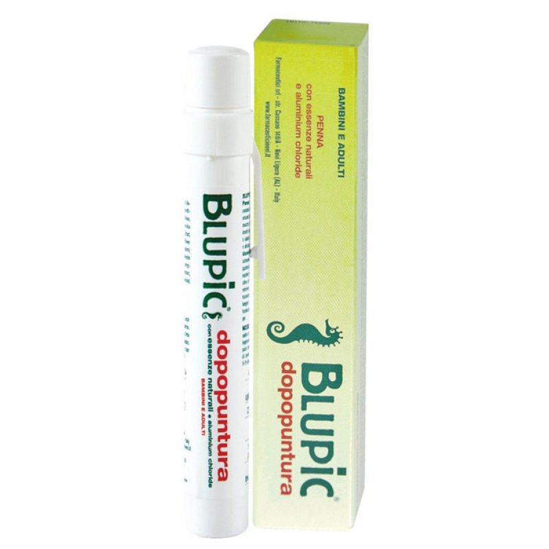 Blupic Dopopuntura Penna Con Essenze Naturali E Aluminium Astuccio