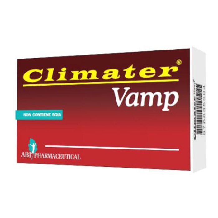 Climater Vamp Integratore per Menopausa e Vampate di Calore 20 Compresse