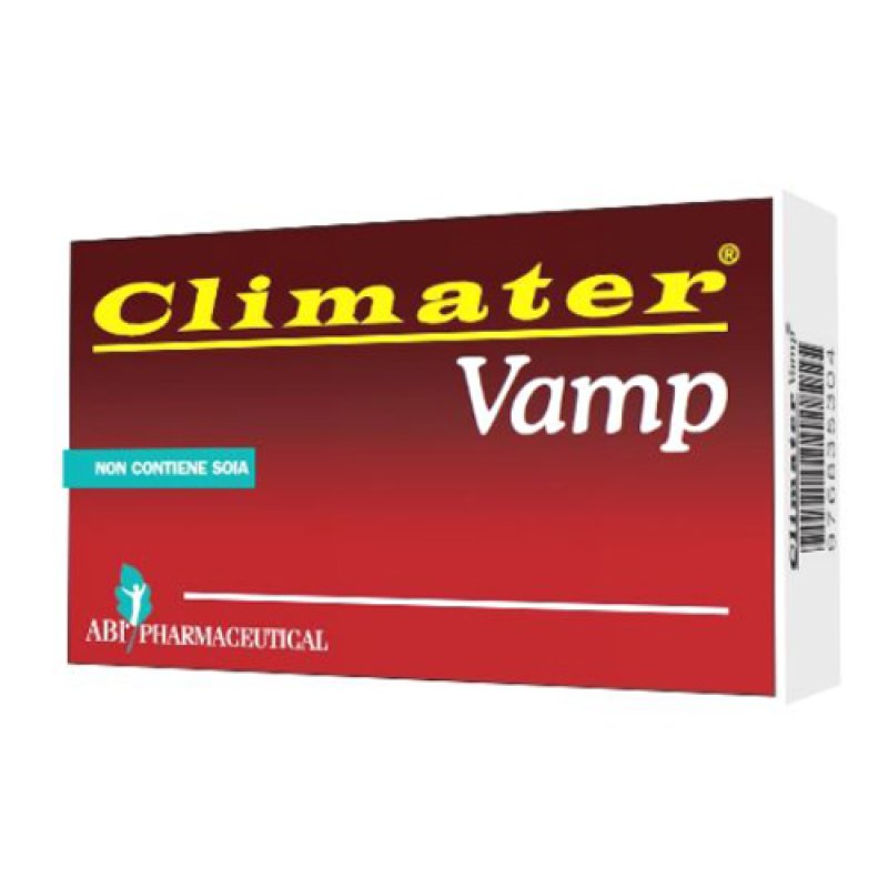 Climater Vamp Integratore per Menopausa e Vampate di Calore 20 Compresse