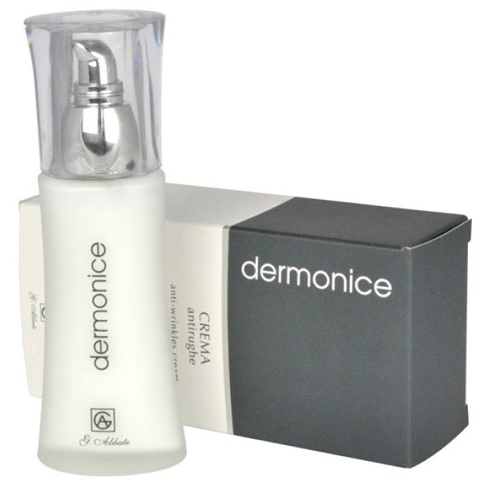 DERMONICE Crema Antirughe Viso 50 ml Trattamento Intensivo Rughe e Linee di Espressione