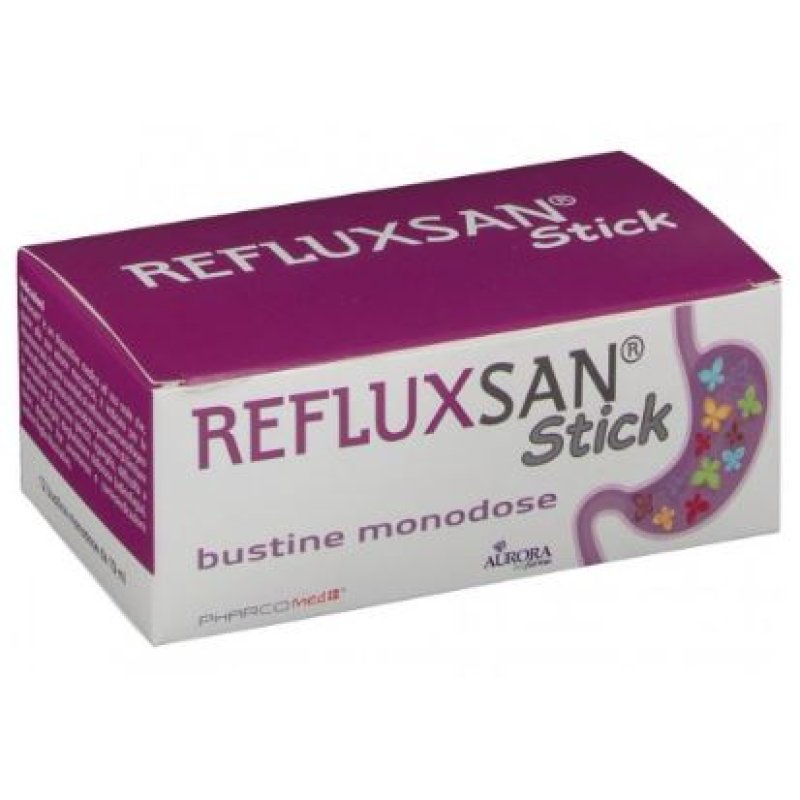 Aurora Biofarma Refluxsan Stick Dispositivo Medico 12 Bustine monodose