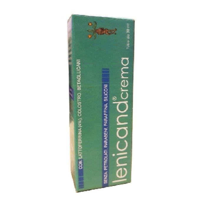 Lenicand Crema 30 ml Trattamento Lenitivo Idratante per Pelle Sensibile e Irritata