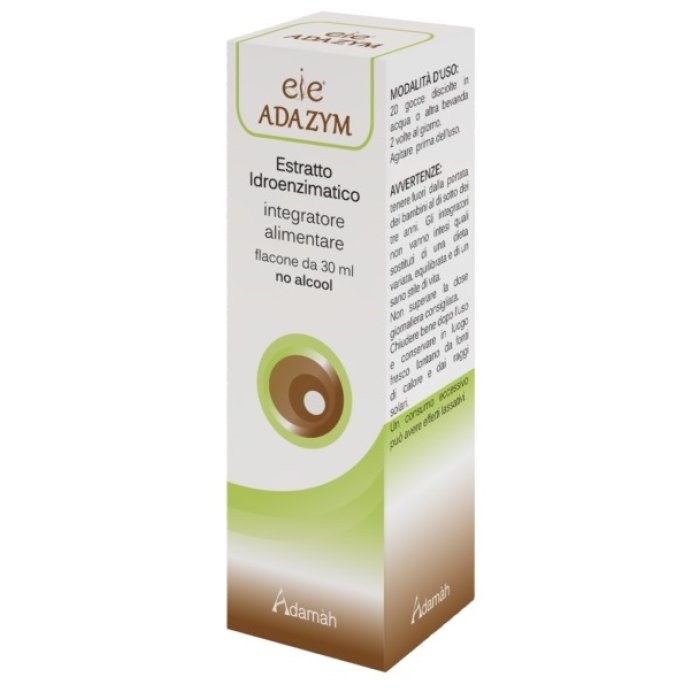 EIE Adazym gocce orali 30 millilitri integratore alimentare digestivo per bambini e adulti