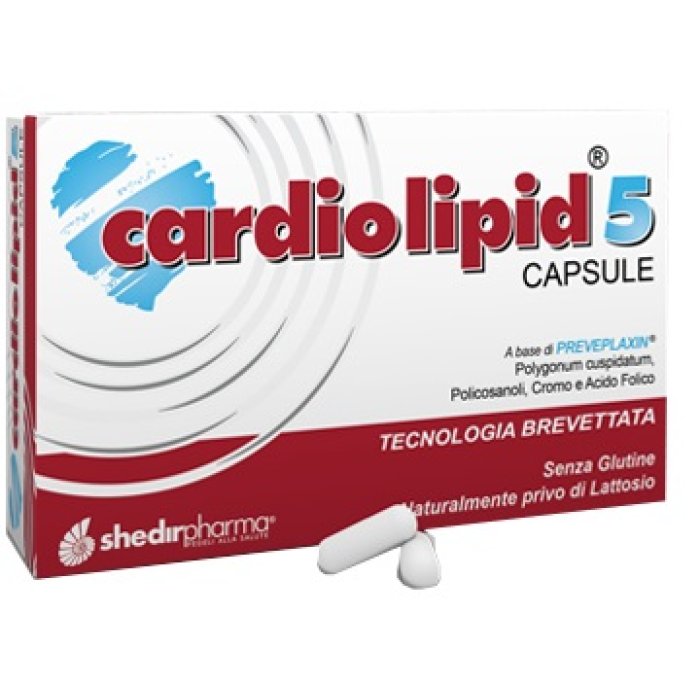 Cardiolipid 5 Integratore Controllo Colesterolo 30 capsule