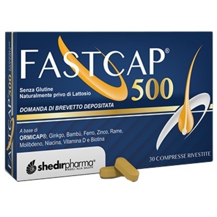 Shedir Pharma Fastcap - 500 Complemento Alimentare 30 Compresse Rivestite