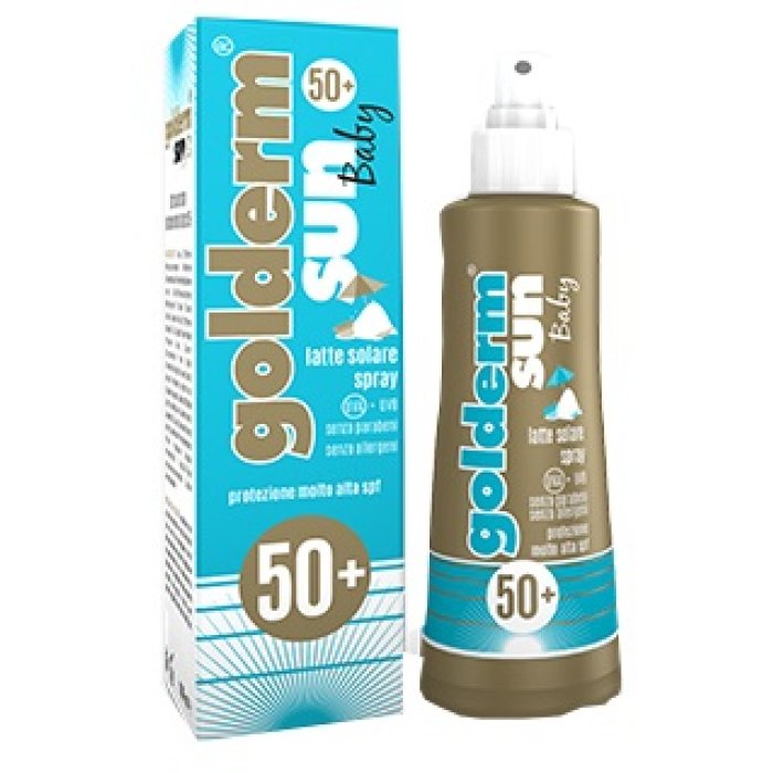 Shedir Pharma  Unipersonale Golderm Sun Baby Spf 50+ Spray 100 Ml