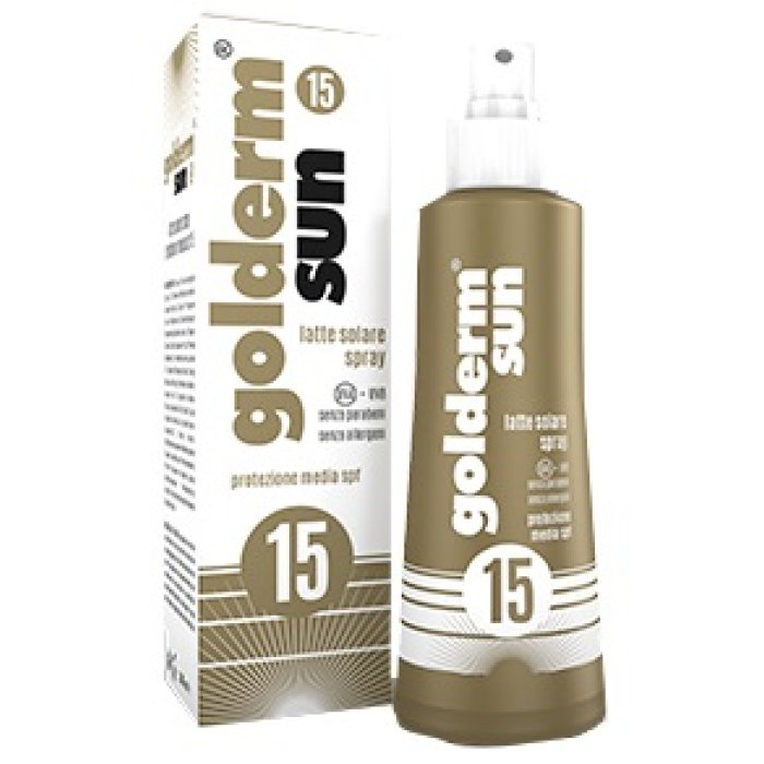 Shedir Pharma  Unipersonale Golderm Sun Spf 15 Spray 200 Ml