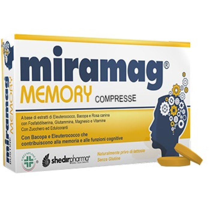 Shedir Pharma  Unipersonale Miramag Memory 40 Compresse Rivestite