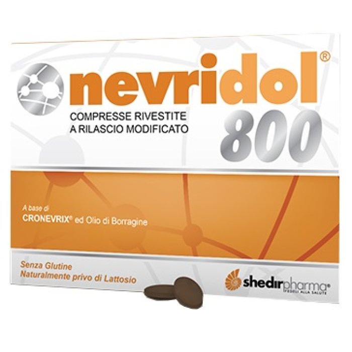 Shedir Pharma  Unipersonale Nevridol 800 20 Compresse