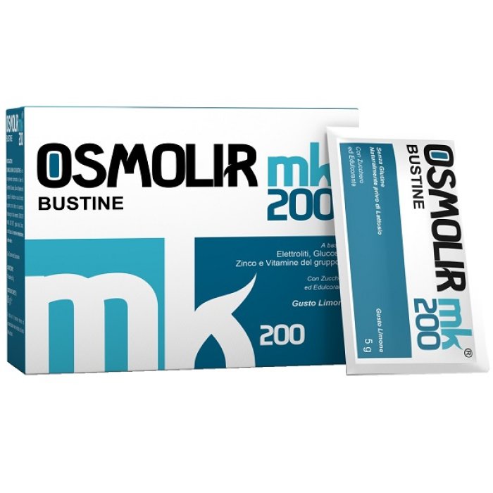 Shedir Pharma Unipersonale Osmolir Mk 200 Integratore Alimentare 14 Bustine