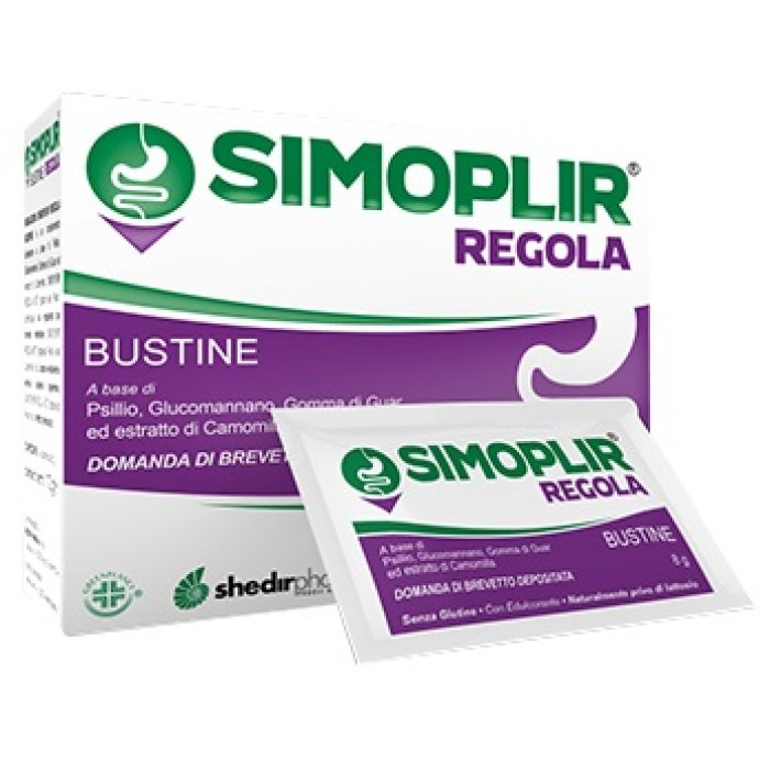 Shedir Pharma Simoplir Regola Transito Intestinale Azione Emolliente 14 Bustine