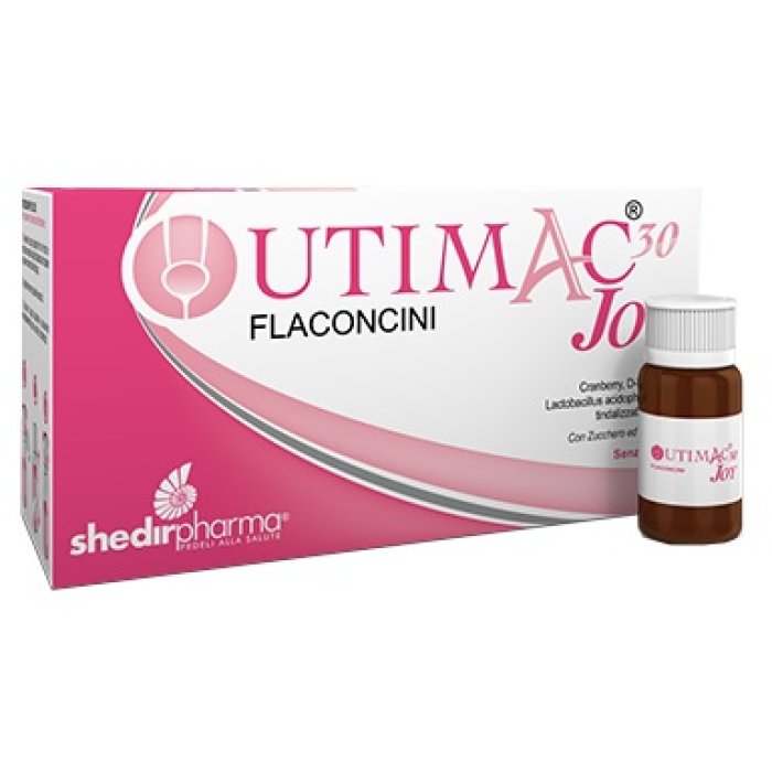 Shedir Pharma Utimac 30 Joy Complemento Alimentare Benessere Vie Urinarie 10 Flaconcini