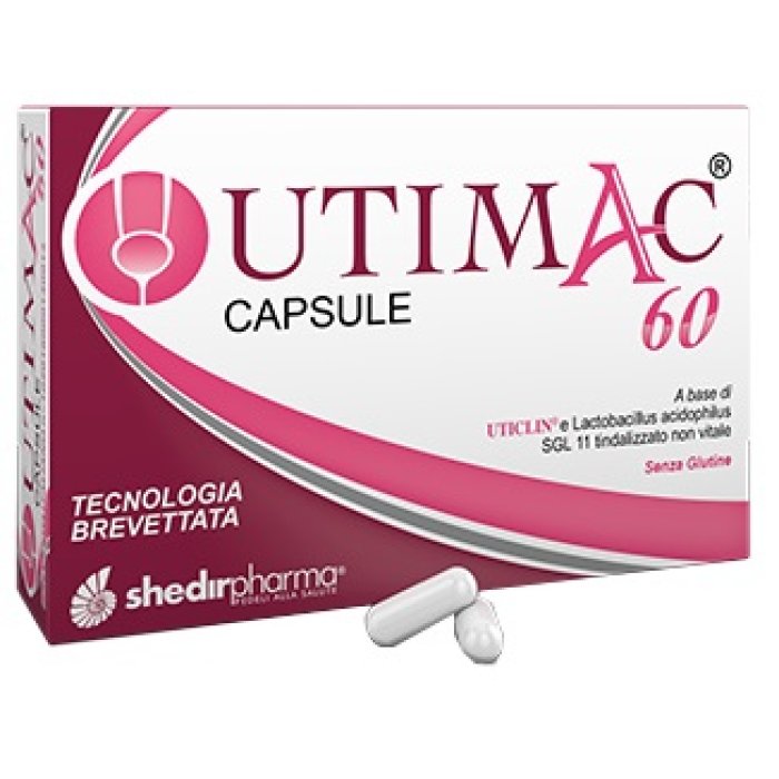 Shedir Pharma  Unipersonale Utimac 60 14 Capsule