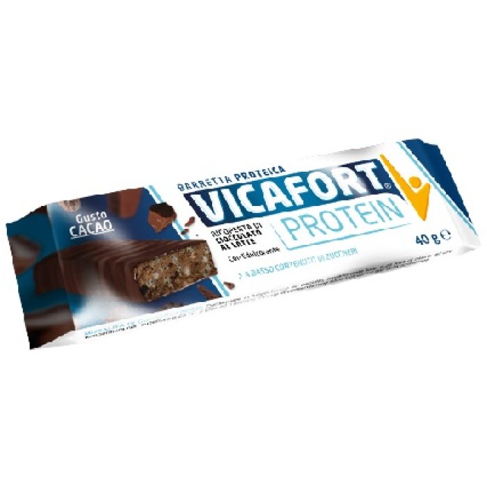 Vicafort Protein 6 Barrette Proteiche da 35 grammi Snack Energetico ad Alto Contenuto di Proteine per Sport e Fitness