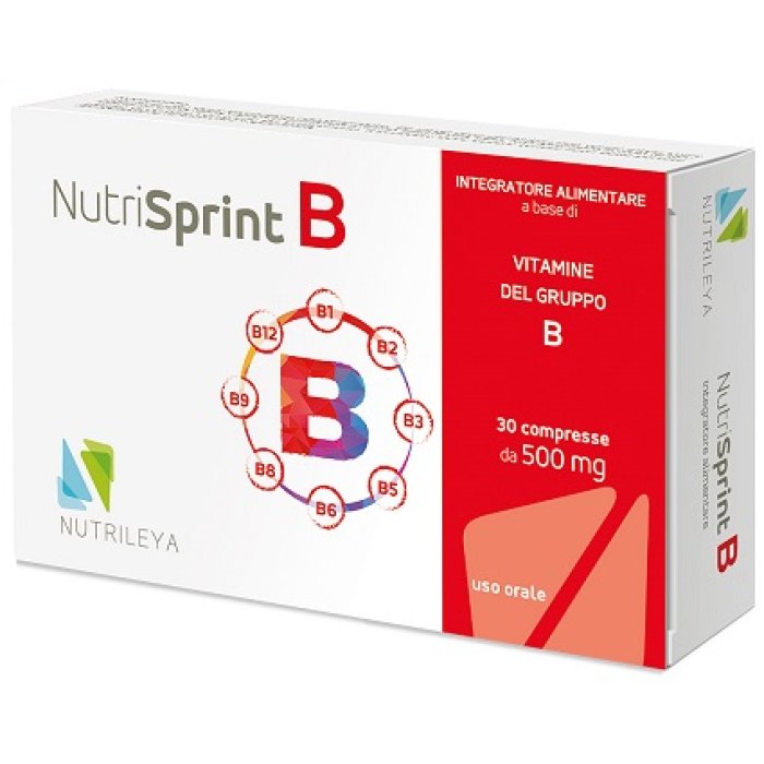 Nutrisprint B 30 Compresse Integratore Vitamine Gruppo B Nutrileya