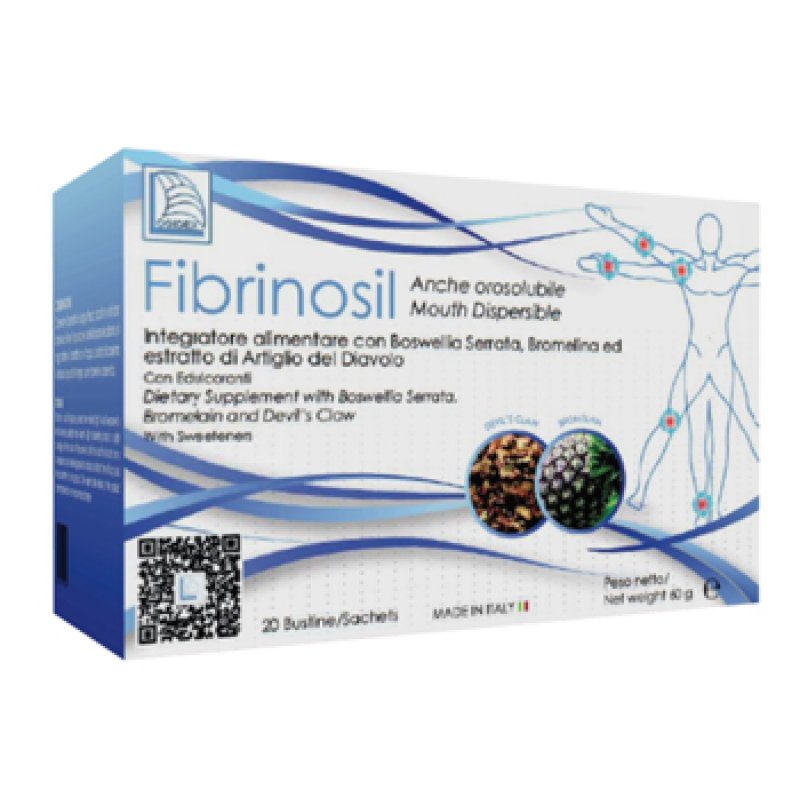 Logidex Fibrinosil Integratore Funzione Articolare 20 Bustine