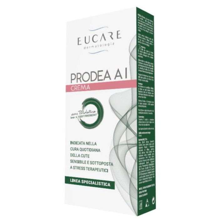 Prodea Crema Emolliente Eucare 75 ml Idratante Viso e Corpo per Pelle Secca e Sensibile