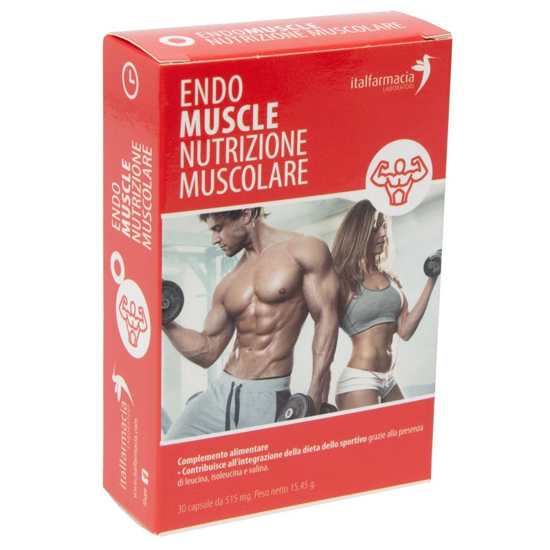 Endomuscle Klinik Integratore per Massa Muscolare 30 Capsule Endomuscle Klinik Integratore per Massa Muscolare 30 Capsule
