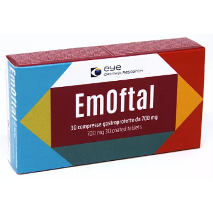 Eye Ophthalresearch EmOftal Integratore Vitamina E 30 Compresse Gastroprotette