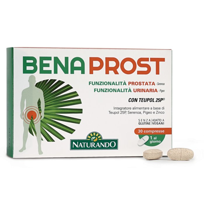 Benaprost Integratore Alimentare per il Benessere della Prostata 30 Capsule