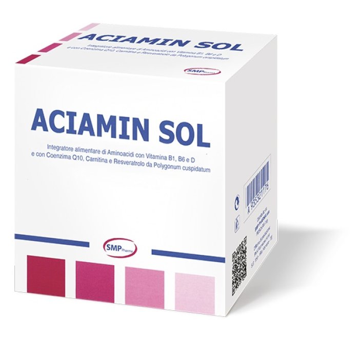 Aciamin Soluzione Orale 30 Buste – Integratore Aminoacidi Essenziali per Massa Muscolare e Recupero