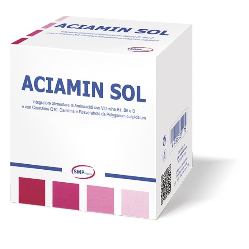 Aciamin Soluzione Orale 30 Buste – Integratore Aminoacidi Essenziali per Massa Muscolare e Recupero