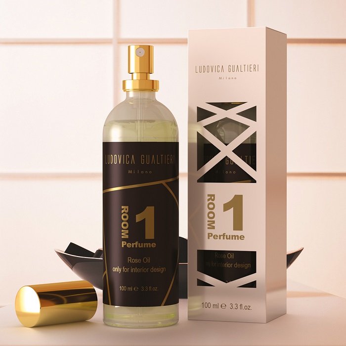 Profumo ambiente rosa 100 ml - profumatore ambiente alla rosa