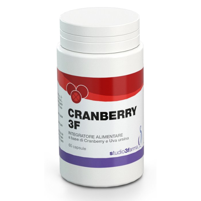 Cranberry 3F 60 Capsule Integratore Alimentare per Benessere Vie Urinarie Donna e Uomo - Live The Football Life in Salute