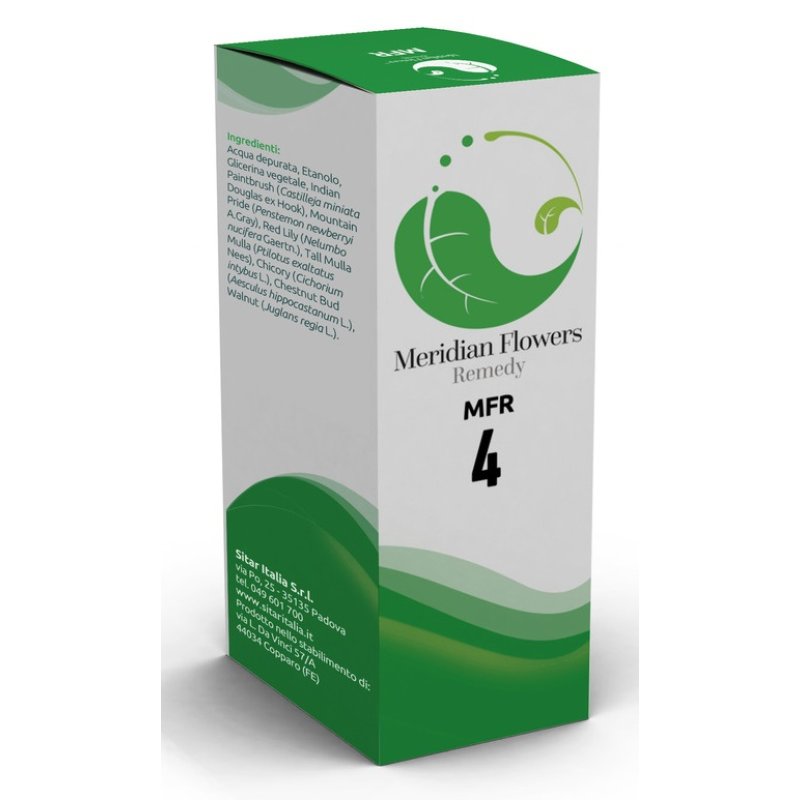 4 Meridian Flowers Remedy Essenza Floreale Naturale per l’Equilibrio dei Meridiani Energetici