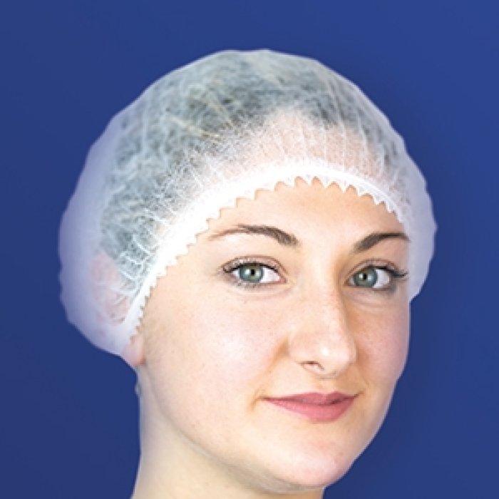 Cuffia monouso in tessuto non tessuto blu GARD, confezione da 100 pezzi per uso sanitario, alimentare e laboratorio