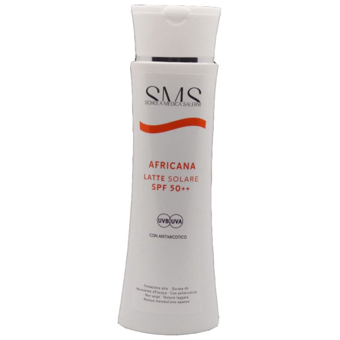 Morelia Africana - Latte Solare SPF50++ con Antimicotico 200 ml