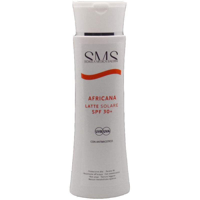 Morelia Africana - Latte Solare SPF30+ con Antimicotico 200 ml