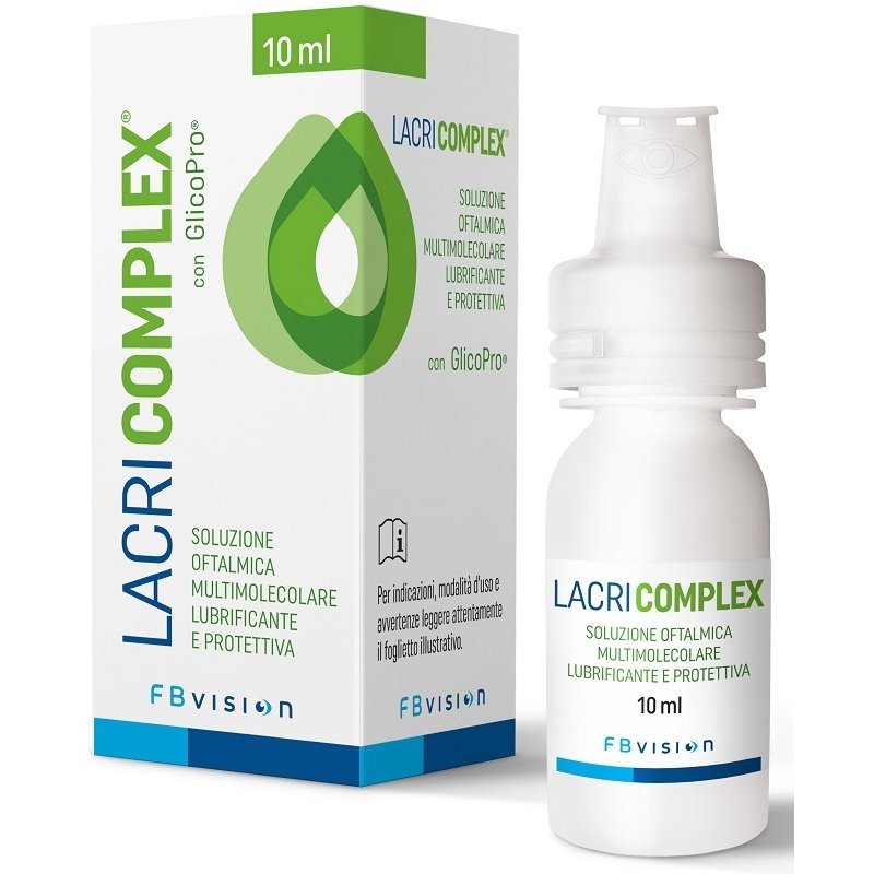 Lacricomplex Soluzione Oftalmica multimolecolare lubrificante e protettiva 10 ml