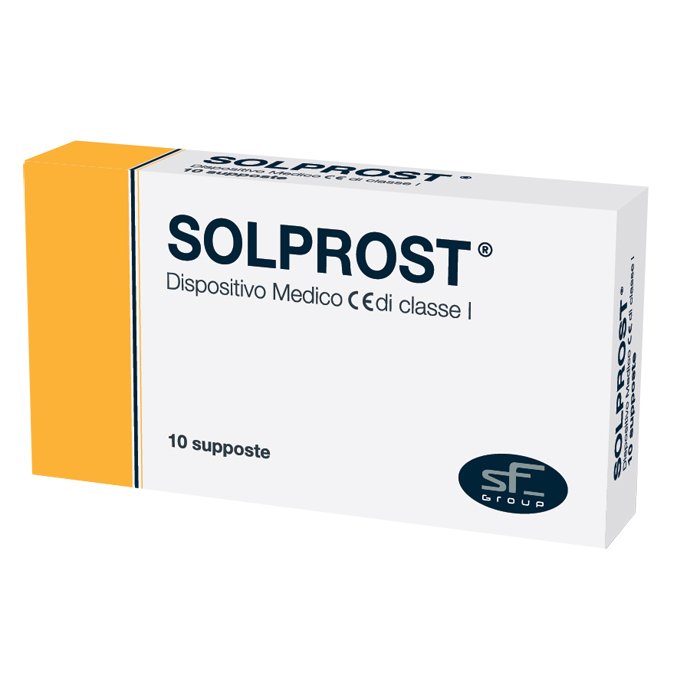 Solprost Supposte Rettali 10 Pezzi | Soluzione Specifica Per Il Benessere Prostatico