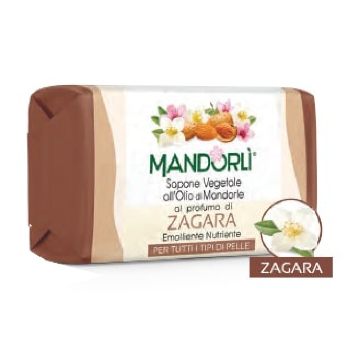 Sapone Mandorli e Zagara 100 g – Sapone profumato artigianale alla zagara e mandorle dolci