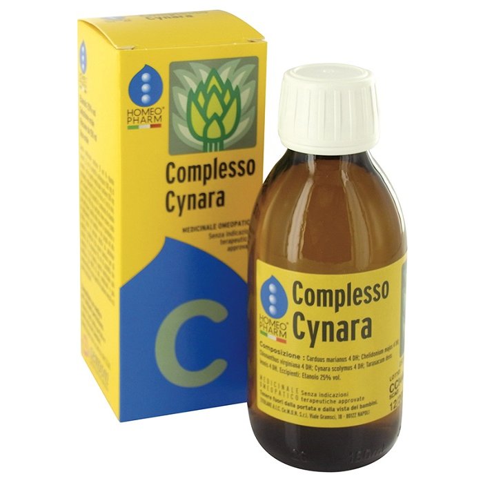Complesso Cynara China 150 ml integratore omeopatico liquido per digestione e benessere del fegato