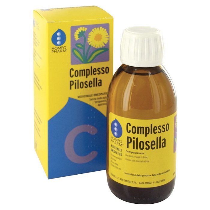 Homeopharm Complesso Pilosella 150 ml Integratore Naturale Drenante e Depurativo