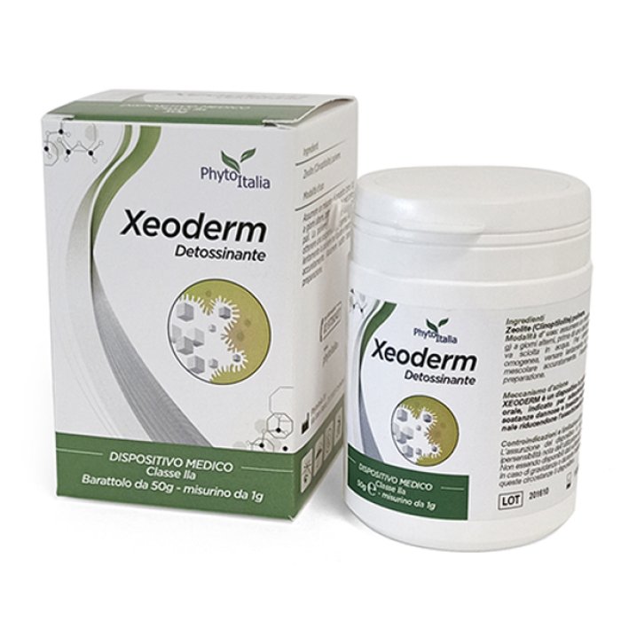 Xeoderm Polvere Dispositivo Medico Adsorbente per Tratto Gastro-Intestinale 50g