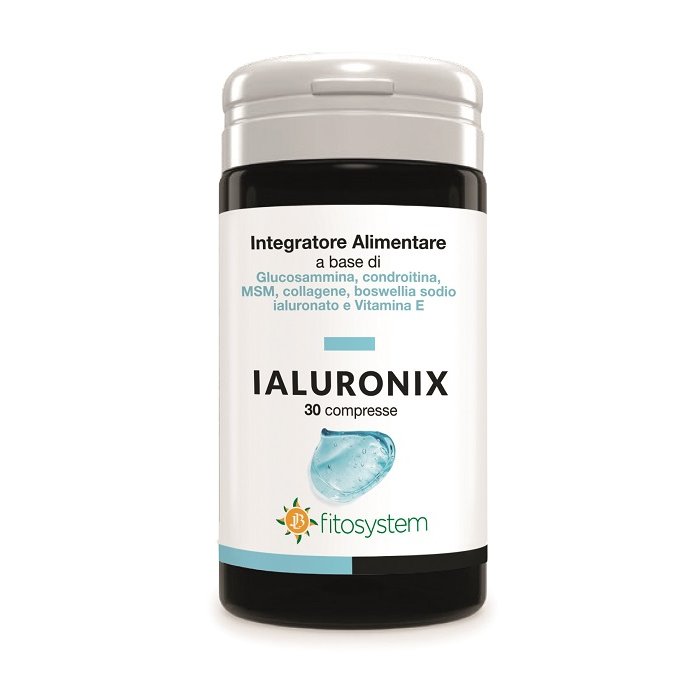 Ialuronix Integratore Acido Ialuronico 30 Compresse per Articolazioni e Pelle