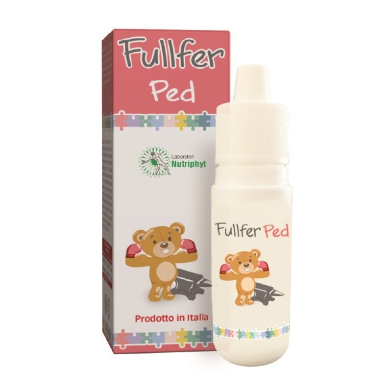 Fullfer Ped Gocce 30 Millilitri Integratore di Ferro per Bambini e Neonati