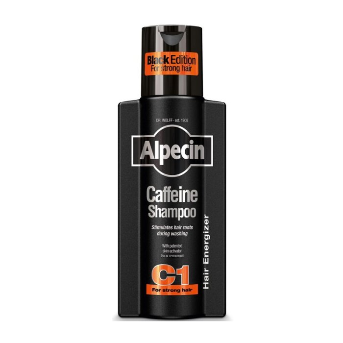 Alpecin Shampoo alla Caffeina C1 Black per Capelli Scuri Uomo 250 ml