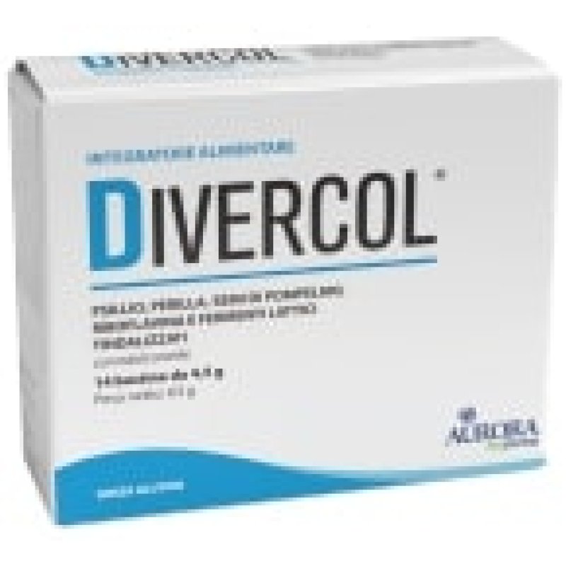 Aurora Biofarma Divercol Integratore Transito Intestinale 14 Bustine